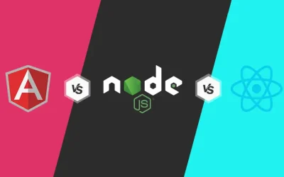 Comparison of Angular JS with Node JS and React JS