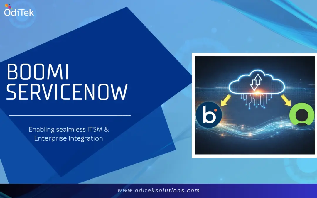Boomi ServiceNow: Enabling Seamless ITSM and Enterprise Integration