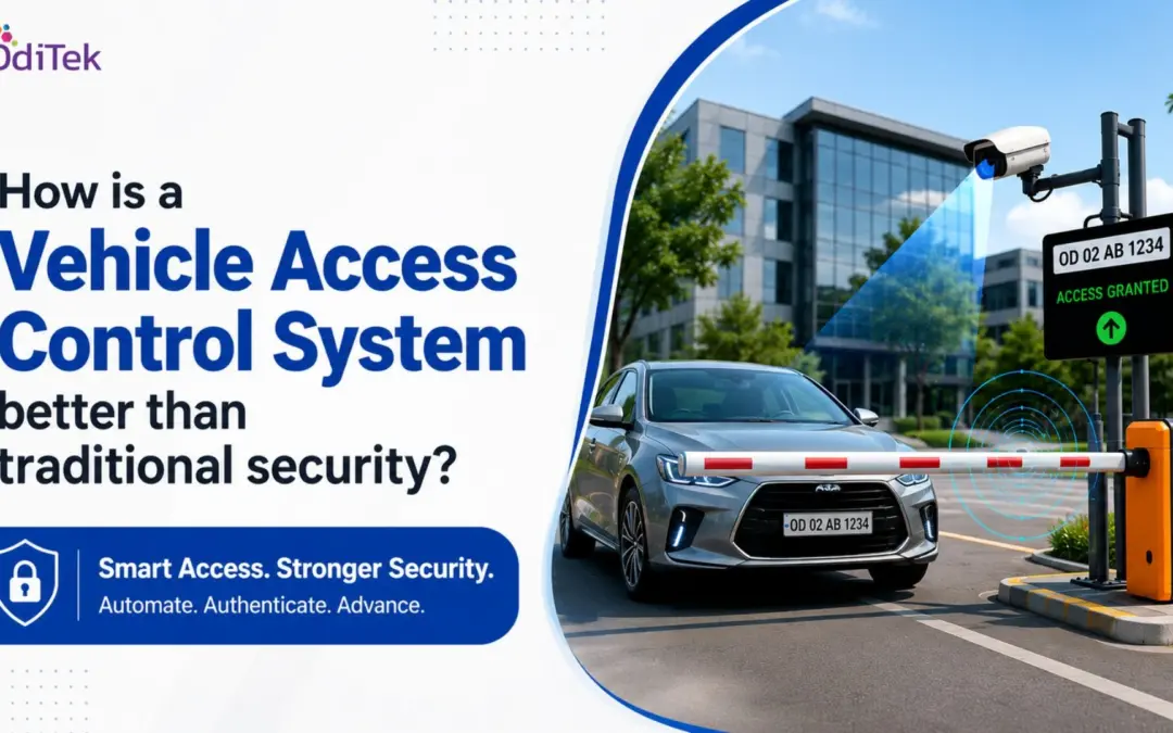 How is a Vehicle Access Control System better than traditional security?